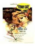 Funny Girl, Omar Sharif, Barbra Streisand, 1968 Posters