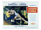 Artists and Models, Jerry Lewis, Shirley Maclaine, 1955 Prints