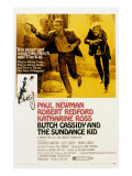 Butch Cassidy and the Sundance Kid, Paul Newman, Robert Redford, 1969 Posters