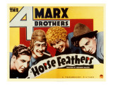 Horse Feathers, Zeppo Marx, Groucho Marx, Harpo Marx, Chico Marx, 1932 Prints