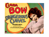 Dangerous Curves, Clara Bow, 1929 Posters