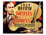 Artists and Models, Jack Benny, 1937 Plakater
