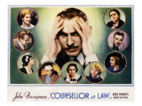 Counsellor at Law, John Barrymore, Malka Kornstein, Onslow Stevens, and Doris Kenyon, 1933 Póster