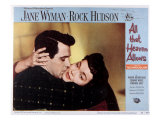 All That Heaven Allows, Rock Hudson, Jane Wyman, 1955 Posters