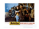 Attila, Sophia Loren, Anthony Quinn, 1954 Posters