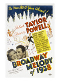 Broadway Melody of 1938, Eleanor Powell, Robert Taylor, 1937 Posters