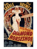Diamond Horseshoe, Betty Grable, Dick Haymes, Phil Silvers, 1945 Lámina