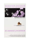 Bonnie and Clyde, Warren Beatty and Faye Dunaway, 1967 Posters
