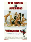 You Only Live Twice, Sean Connery, 1967 Kunstdrucke