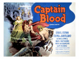 Captain Blood, Olivia De Havilland, Errol Flynn, 1935 Pósters