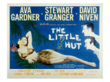 The Little Hut, Ava Gardner, Stewart Granger, David Niven, 1957 Posters