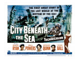 City Beneath the Sea, Robert Ryan, Mala Powers, Anthony Quinn, Suzan Ball, 1953 Prints