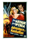 Adventure in Manhattan, Jean Arthur, Joel Mccrea, 1936 Photo