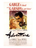 Adventure, Greer Garson, Clark Gable, 1945 Posters Adventure, Greer Garson, Clark Gable, 1945 Posters