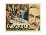 Bill of Divorcement, John Barrymore, 1932 Prints