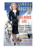 Fifth Avenue Girl, Ginger Rogers, 1939 Julisteet Fifth Avenue Girl, Ginger Rogers, 1939 Julisteet