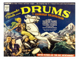 Drums, Valerie Hobson, Sabu, 1938 Posters
