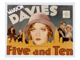 Five and Ten, Marion Davies, Richard Bennett, Leslie Howard, 1931 Posters