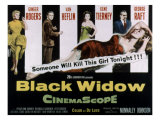 Black Widow, Ginger Rogers, Van Heflin, Gene Tierney, George Raft, Peggy Ann Garner, 1954 Posters