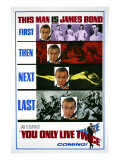 You Only Live Twice, Sean Connery, 1967 Posters