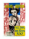 All This and Heaven Too, Bette Davis, Charles Boyer, 1940 Prints
