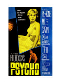 Psycho, Anthony Perkins, Janet Leigh, John Gavin, 1960 Kunstdrucke