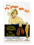 The Seven Year Itch, Marilyn Monroe, Tom Ewell, 1955 Posters