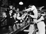 Sloppy Joe's Bar, in Downtown Chicago, after the Repeal of Prohibition. December 5, 1933 Posters