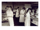 Domestic Science Class in Horace Mann School. Tulsa, Oklahoma, 1917 Print