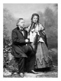 Henry Ward Beecher & Harriet Beecher Stowe, 1885, Poster