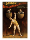 Eugen Sandow, German Born Strong Man, Was Florenz Ziegfeld's First Major Vaudeville Star, 1894 - Afiş Eugen Sandow, German Born Strong Man, Was Florenz Ziegfeld's First Major Vaudeville Star, 1894 - Afiş