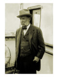 George F. Baker Sr., Wealthy American Financier and Banker, 1910 Print