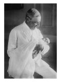 Woodrow Wilson with His First Grandchild, Ellen Wilson Mcadoo ジクレープリント Woodrow Wilson with His First Grandchild, Ellen Wilson Mcadoo ジクレープリント