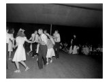 Square Dance Team Dancing at the Mountain Music Festival, Asheville, North Carolina, 1938-1950 Photo