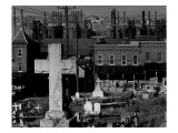 Bethlehem Graveyard and Steel Mill, Pennsylvania, November, 1935 Posters