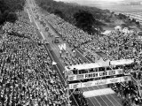 Boys Walk Down the Long Derby Downs Hill Prior to their Soap Box Derby Race, Akron, Ohio, 1948 Posters