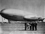 The LZ 129 Graf Zeppelin, and the Volunteer, a Goodyear Blimp, 1930s Posters