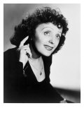 Edith Piaf, French Ballad Singer in Publicity Still from 1947 Print