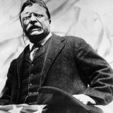Theodore Roosevelt, Delivering a Campaign Speech, 1900's Lámina fotográfica Theodore Roosevelt, Delivering a Campaign Speech, 1900's Lámina fotográfica