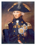 Admiral Horatio Nelson, Portrait from the National Maritime Museum in London by Lemuel Abbott, 1798 Posters