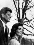 Senator John F. Kennedy, Jackie Kennedy, 1956 Photo