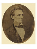 Abraham Lincoln Portrait Shortly after His Nomination as Republican Presidential Candidate Prints
