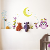Owl & Company Autocollant mural