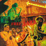 Free Jazz Affiches par Tyler Burke