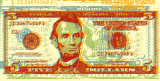 Five Dollar Bill Posters by Dustin Chambers