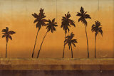 Palmeras en la puesta de sol I Póster por Cheryl Martin Palmeras en la puesta de sol I Póster por Cheryl Martin