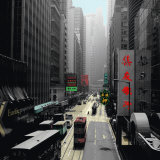 Hong Kong Tram Affiches par Anne Valverde