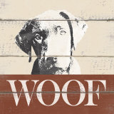 Woof Affiche par Krissi 