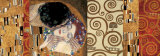 Deco Collage (from The Kiss) Posters par Gustav Klimt