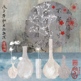 Asia Vases Posters por Helene Druvert